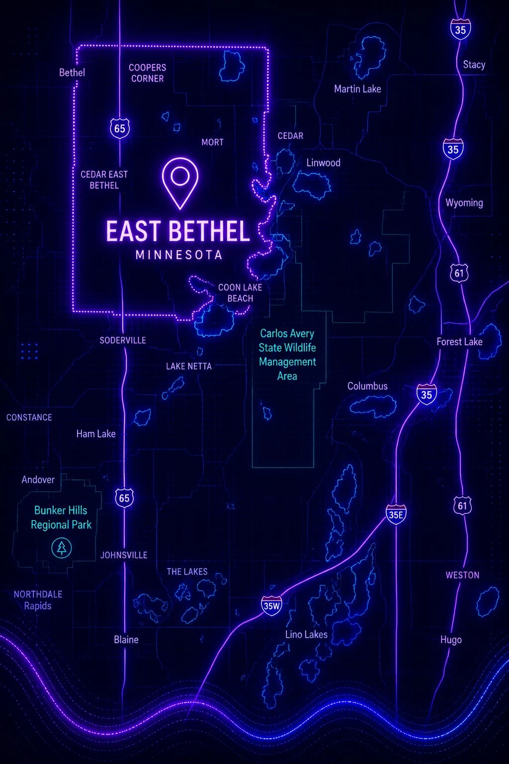 East Bethel, MN website design