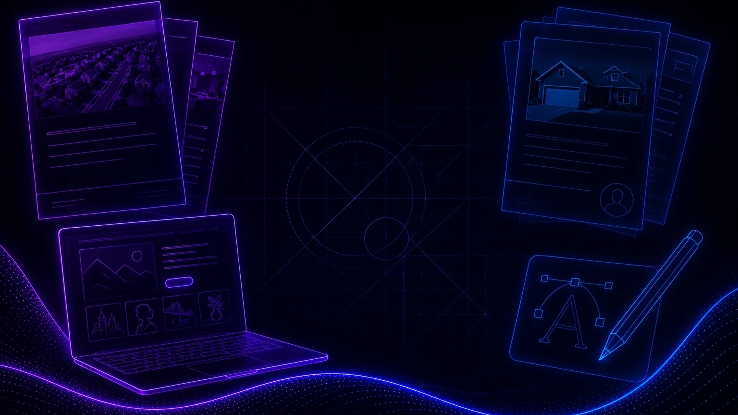 Portfolio hero background