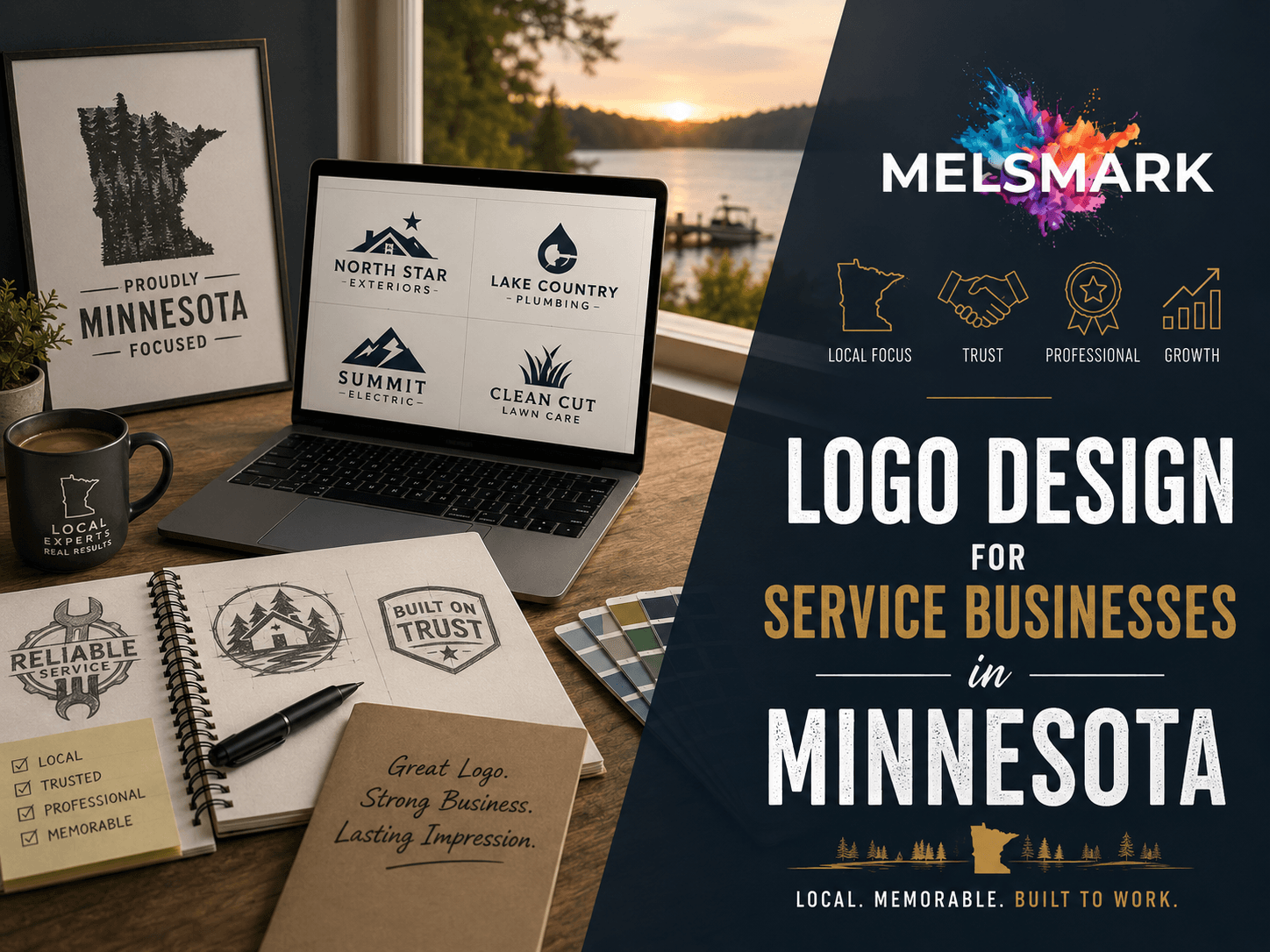 Logo Design for Service Businesses in Minnesota