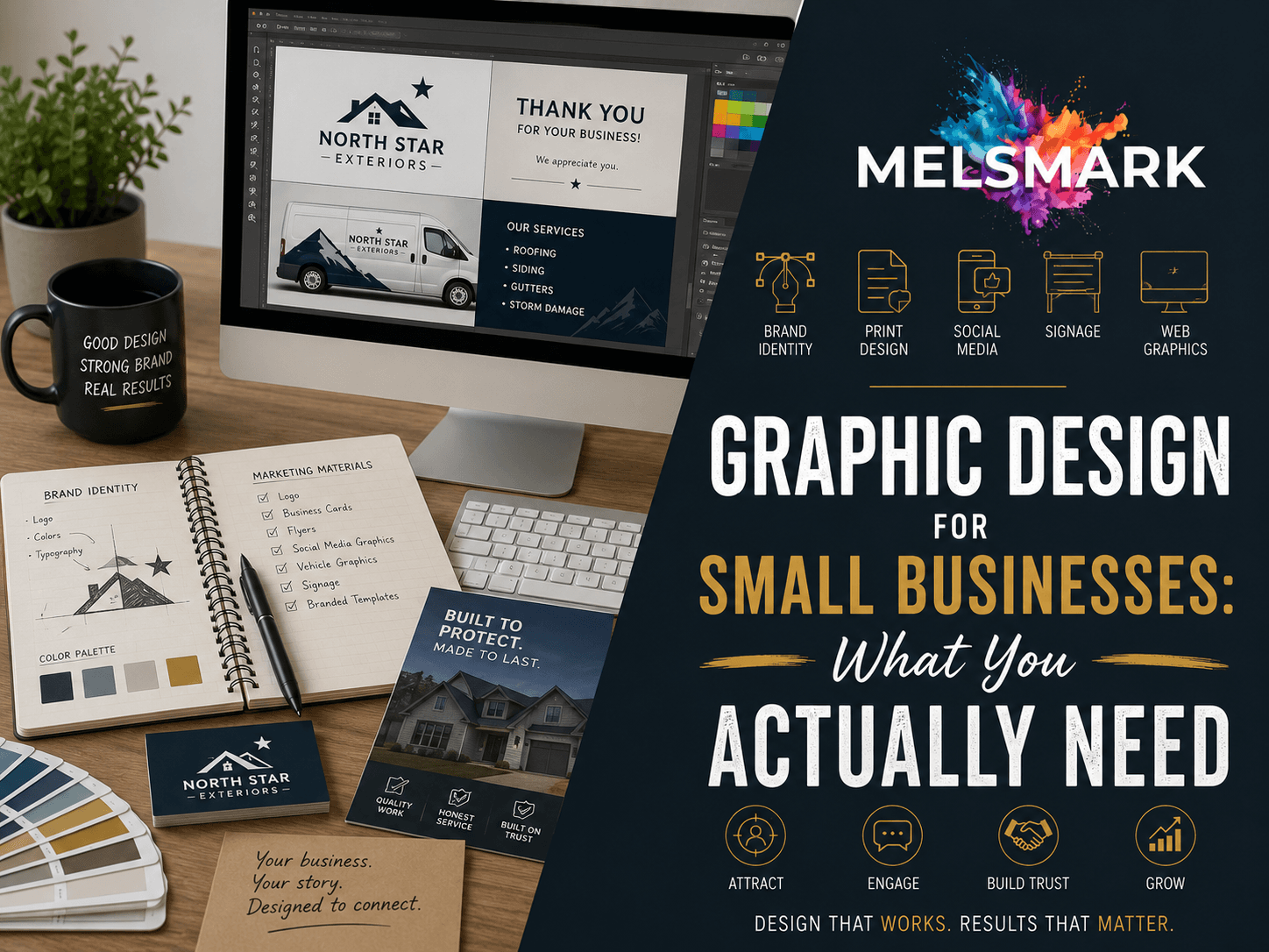 Graphic Design for Small Businesses: What You Actually Need