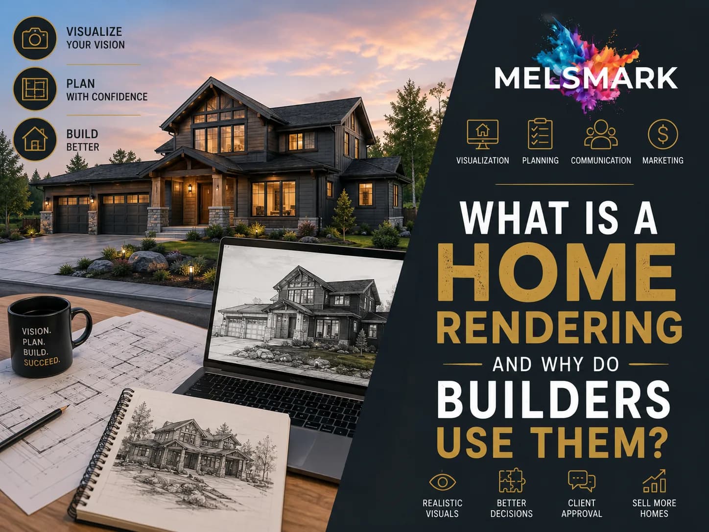 What Is a Home Rendering and Why Do Builders Use Them?