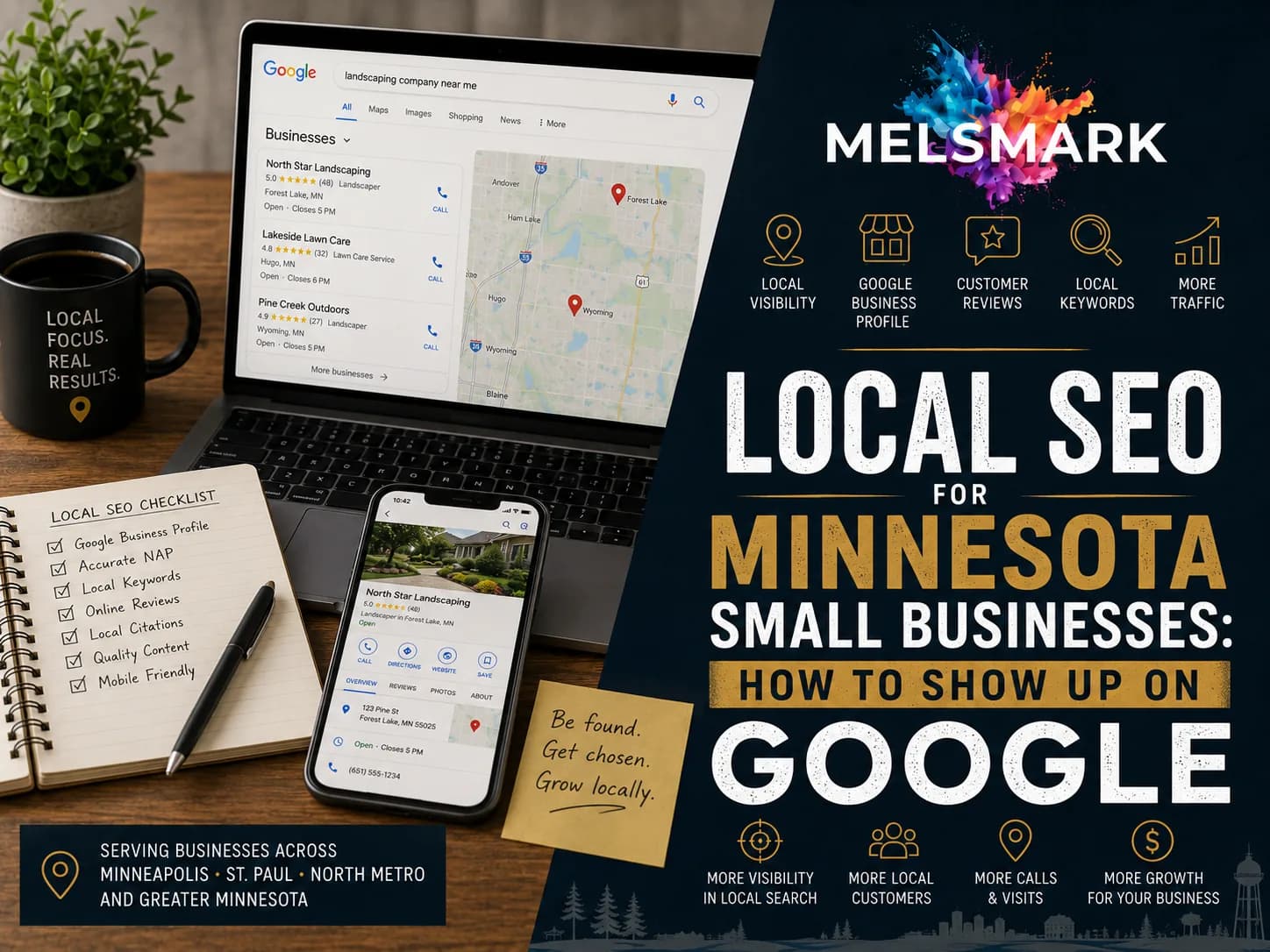 Local SEO for Minnesota Small Businesses: How to Show Up on Google